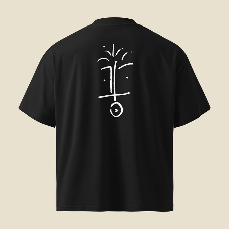 The Foundation Tee: Face – Black